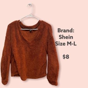 Drop shoulder Pull over